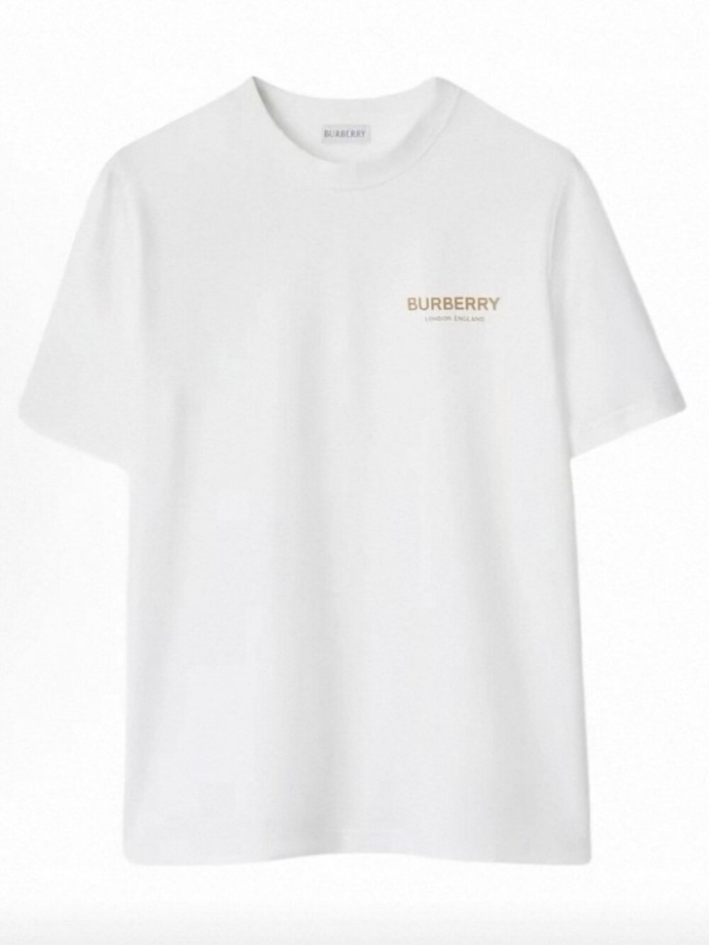 Burberry Women’s Jemma Crewneck Short Sleeve T-Shirt White S 8104256